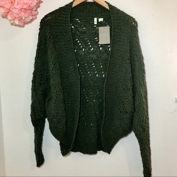Moth Sweaters - MOTH Chunky Green